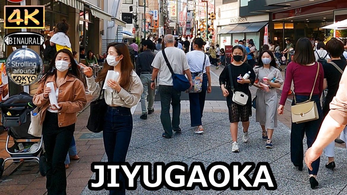 JIYUGAOKA walking tour - 4K Tokyo Japan