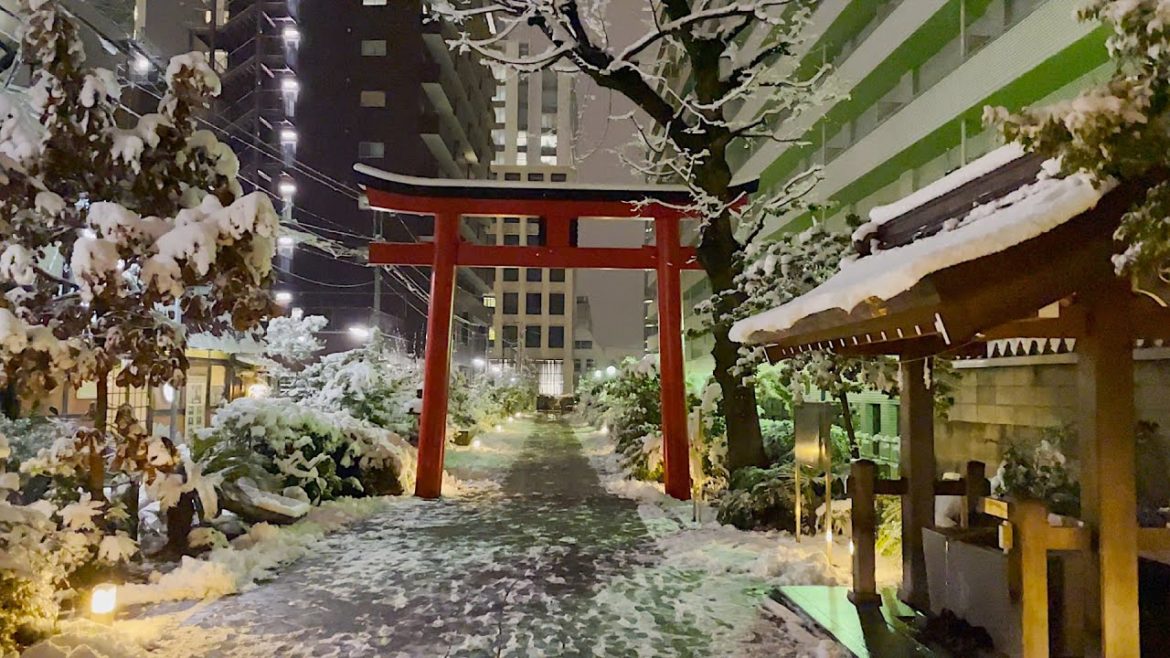 Tokyo Walk – Snowy Night in Tokyo (Shinjuku), Japan – 4K HDR Tokyo Walk - Snowy Night in Tokyo (Shinjuku), Japan - 4K HDR