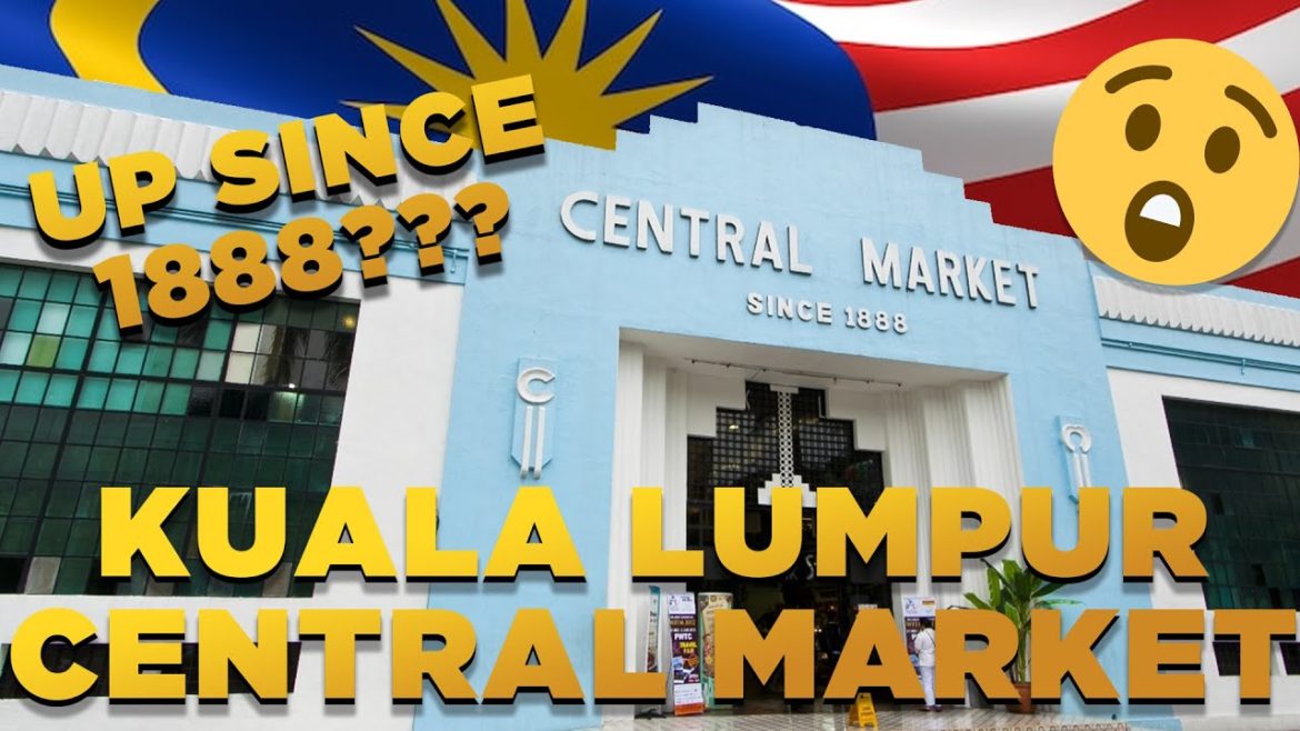 Central Market (Pasar Seni) Cheap Shopping Kuala Lumpur Malaysia Travel Vlog 2022