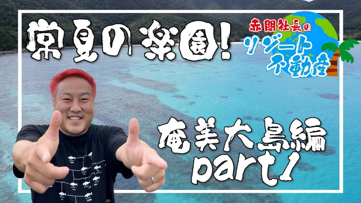 【常夏の楽園】赤間社長のリゾート不動産 | 奄美大島編part1