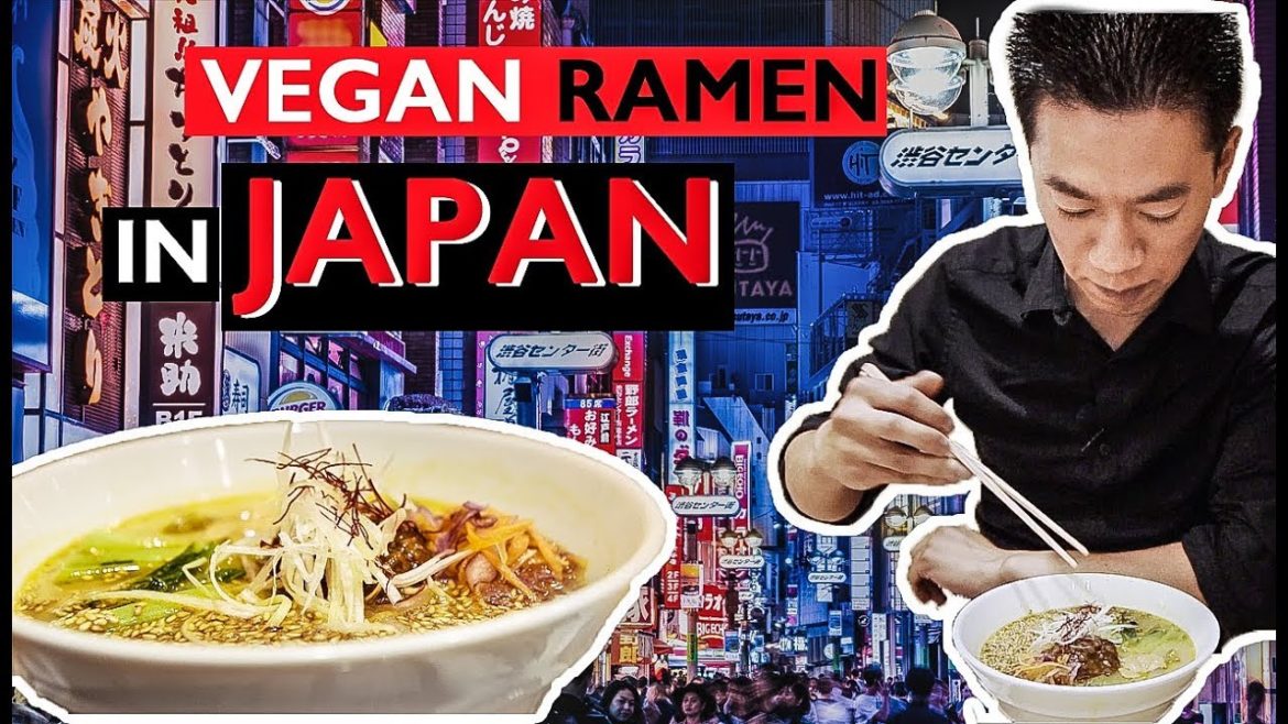 VEGAN RAMEN IN JAPAN WITH RECIPE!!  T’S TANTAN IN TOKYO STATION