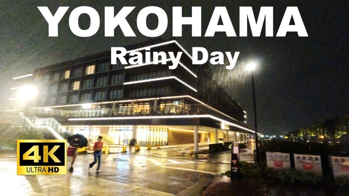 【4K】Yokohama Walking Tour – Thunderstorm in Minato Mirai 【4K】Yokohama Walking Tour - Thunderstorm in Minato Mirai