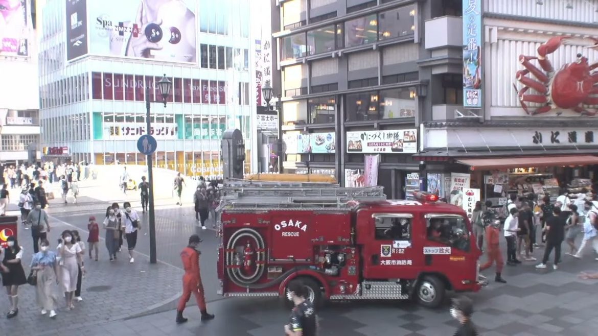 2022/8/7 大阪 道頓堀 ライブカメラ 2022/8/7 大阪 道頓堀 ライブカメラ