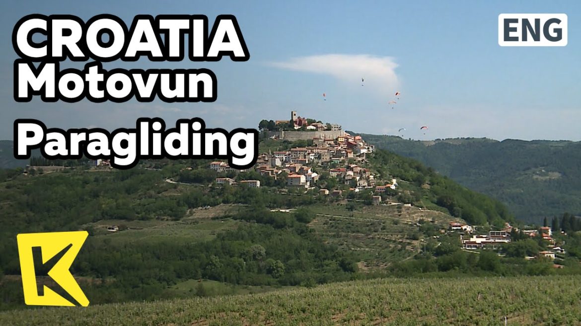 【K】Croatia Travel-Motovun[크로아티아 여행-모토분]‘천공의 성 라퓨타’, 패러글라이딩/Paragliding/Laputa Castle in The Sky