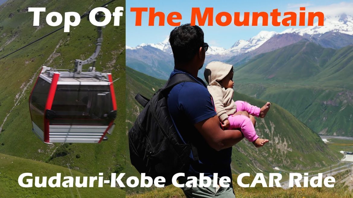 Top Of The Mountain | Cable Car Ride Kobe-Gudauri, GEORGIA 2022 | Day 4 | GoPro 10 | Sony A7IV