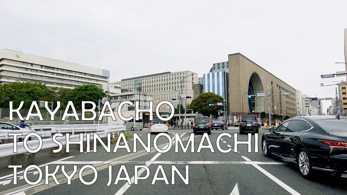 Driving in Japan - Kayabacho to Shinanomachi (Chuo City to Shinjuku City) Tokyo Drive ASMR (POV)