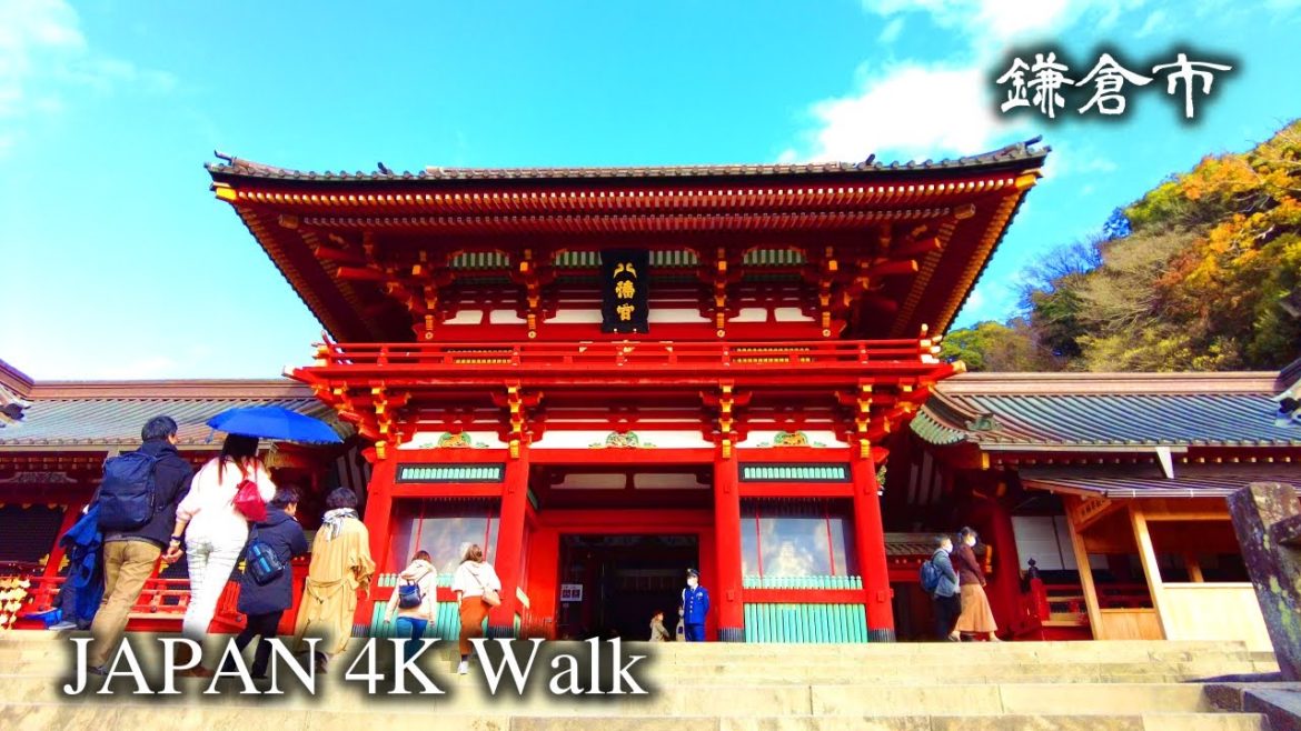 【4K】Japan Walking Tour - Shrines and Streets of the Ancient City