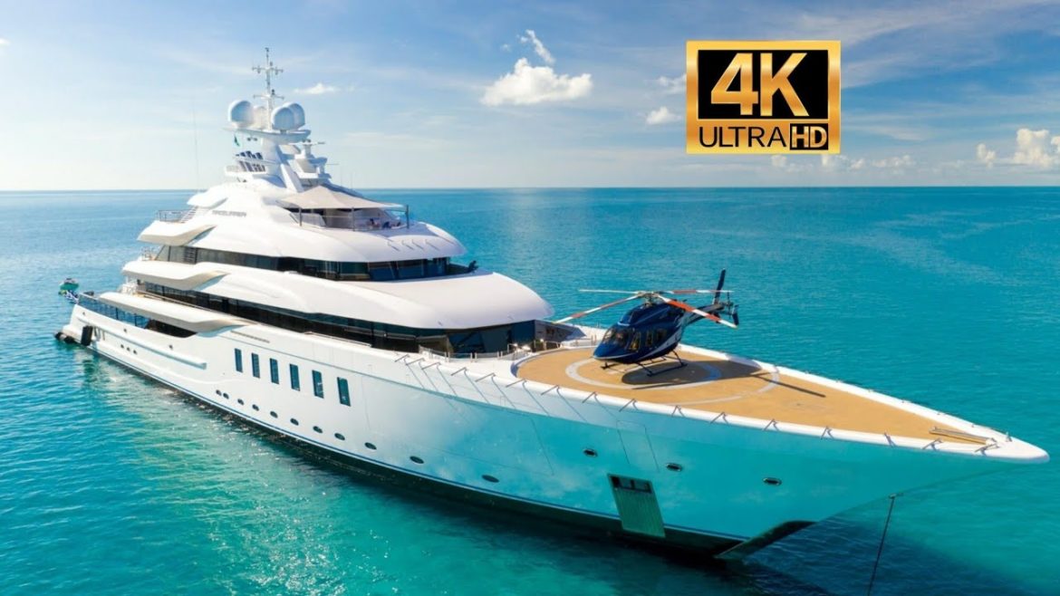 BARCELONA Walking Tour 4K Yacht Cub Trip Sun Summer