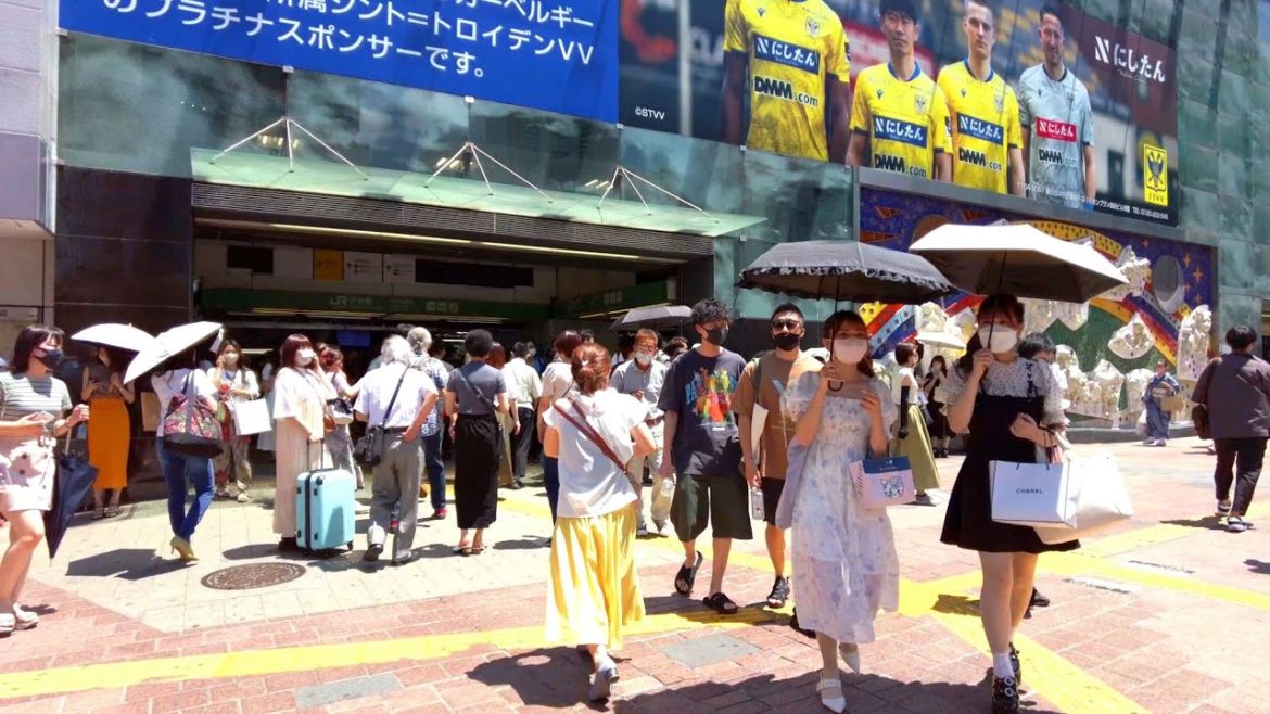 【4K】Tokyo Shibuya Walking Tour | The Center of Fashion in Japan