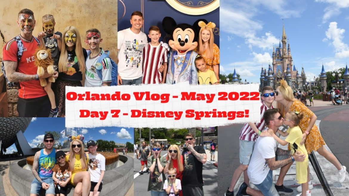 Walt Disney World & Orlando Family Vlog | May 2022 | Day 7 | Disney Spings & Cheesecake Factory Walt Disney World & Orlando Family Vlog | May 2022 | Day 7 | Disney Spings & Cheesecake Factory