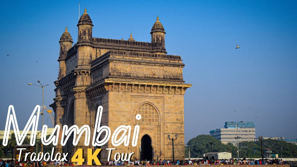 Mumbai - Financial Capital of India in 4K Scenic Tour