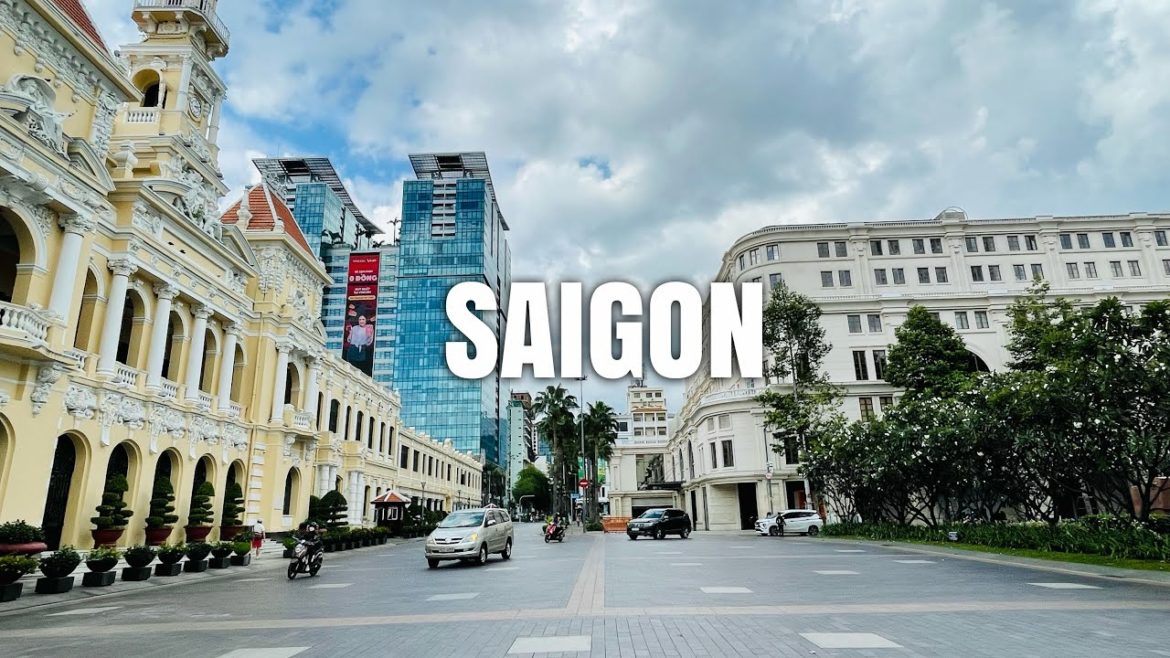 [4K] Walking in District 1 Ho Chi Minh City (Saigon) Downtown | Vietnam