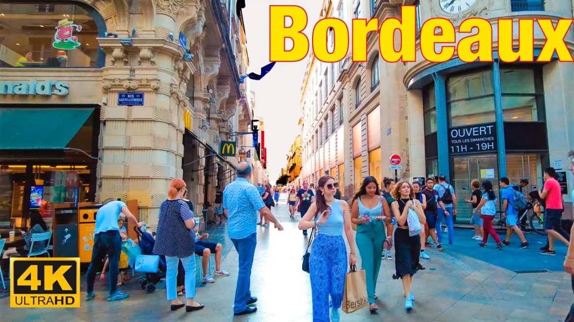 Bordeaux , France 🇫🇷 – Bordeaux 2022 – 4K HDR Walking Tour | A Walk In Paris Bordeaux , France 🇫🇷 - Bordeaux 2022 - 4K HDR Walking Tour | A Walk In Paris