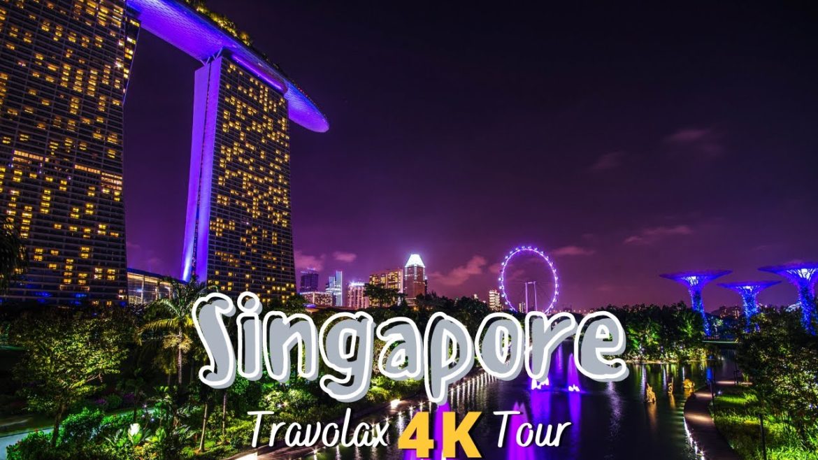 Amazed in Singapore - The Garden City 4K Scenic Tour