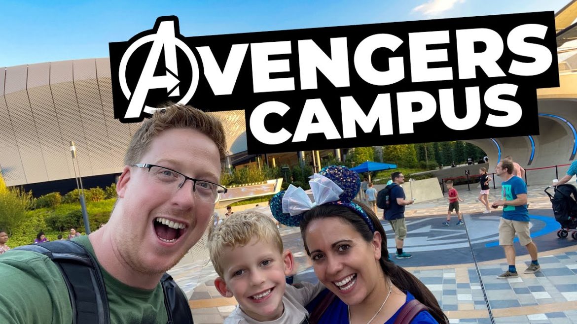 DISNEYLAND PARIS - AVENGERS CAMPUS VLOG