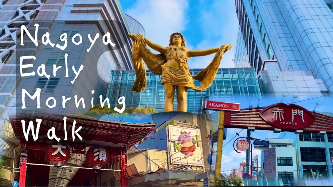 Nagoya Early Morning Walking Tour | Part 1 #nagoya #yabapark #osu