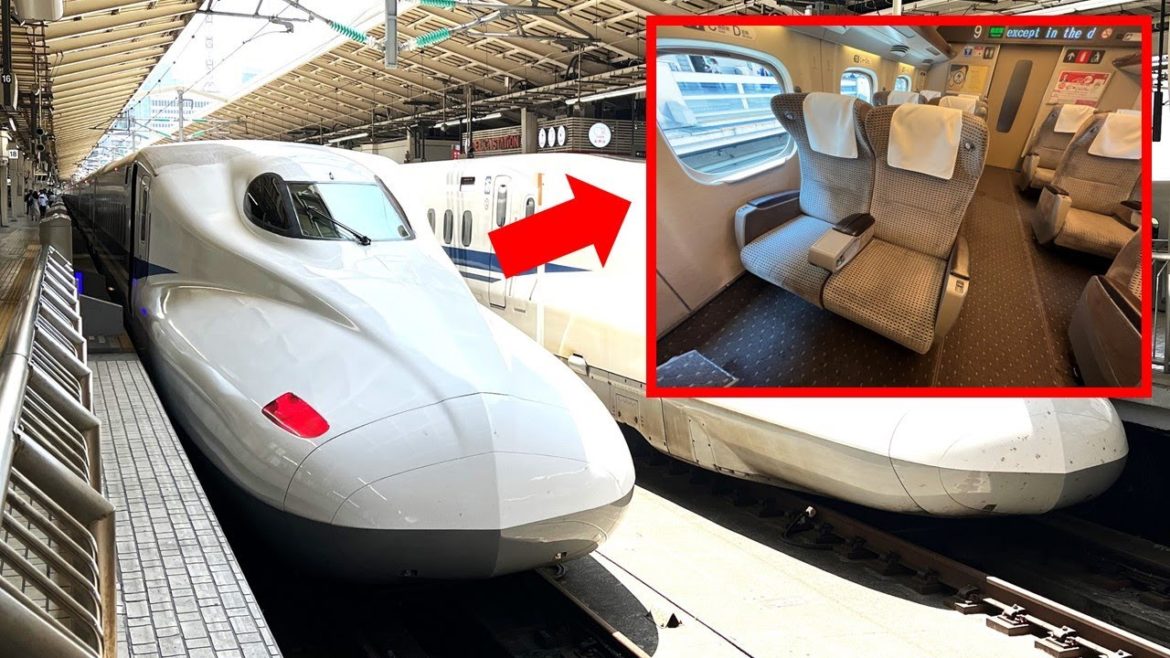 新幹線グリーン車で東京から京都まで移動🚅アレの撮影を忘れるミス｜車内放送・設備・座席をレビュー｜Japan's bullet train Shinkansen from tokyo to kyoto.