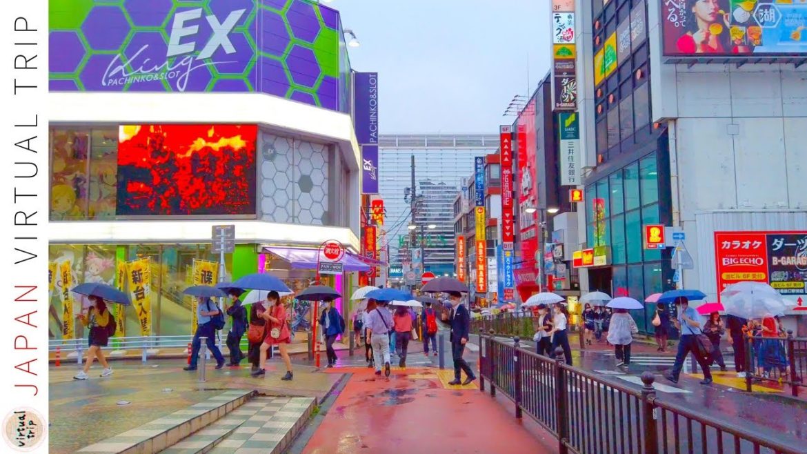 🇯🇵 4K Japan Walking Tour - YOKOHAMA Station West Side (横浜駅西口)