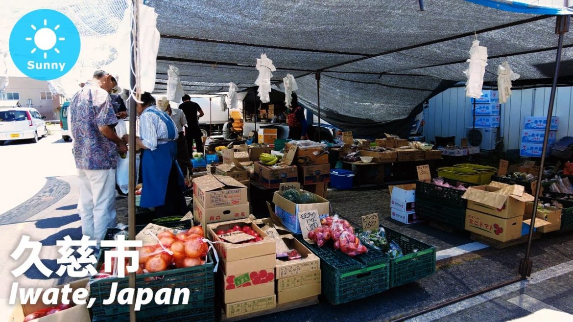 Iwate: Kuji (久慈) - Japan Walking Tour (July 18, 2021)