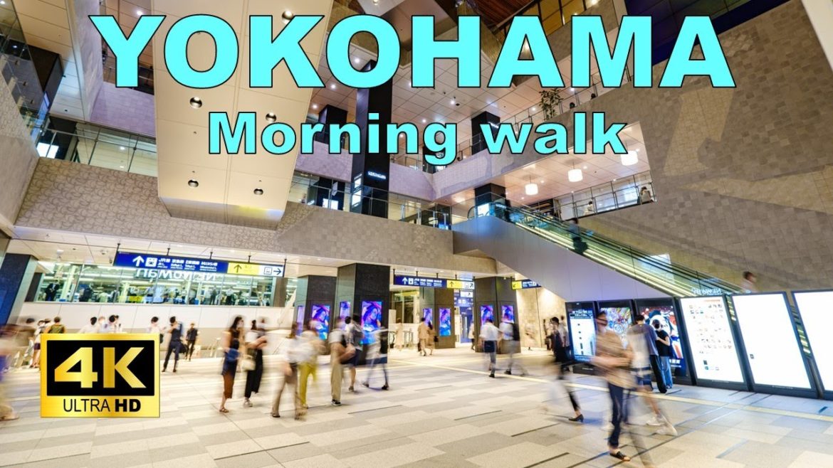 【4K】Yokohama Walking Tour - Yokohama Station East Exit / Ura Yokohama