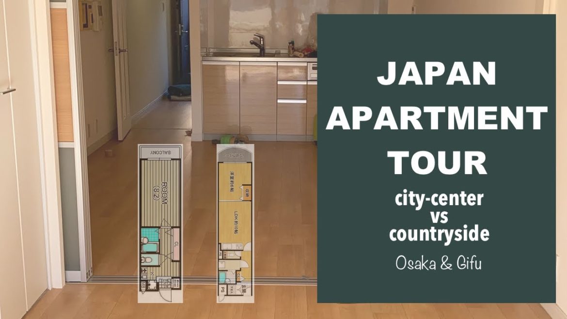 JAPAN APARTMENT TOUR: Osaka vs Gifu