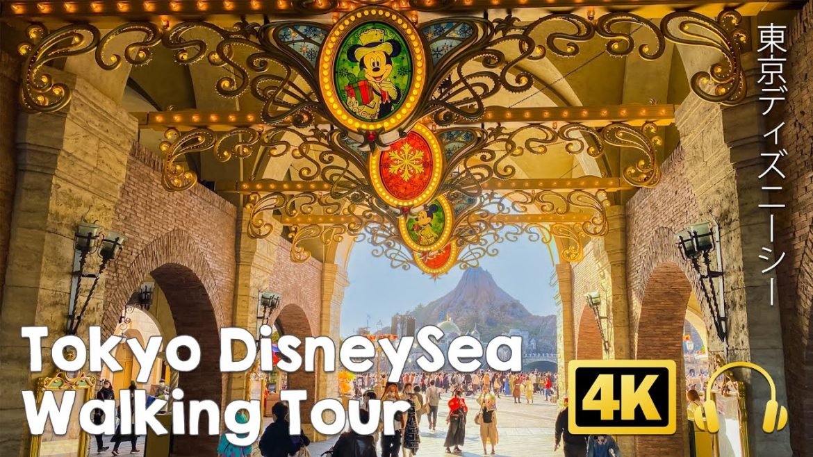 [4K JAPAN] Tokyo DisneySea Walking Tour (Nov. 2021)