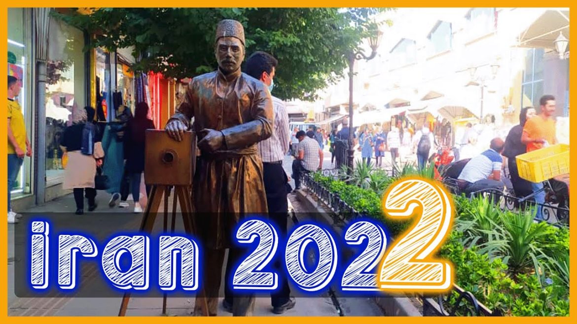2022 iran walking tour | Exploring iran | Virtual tour on Tabriz | Iran street