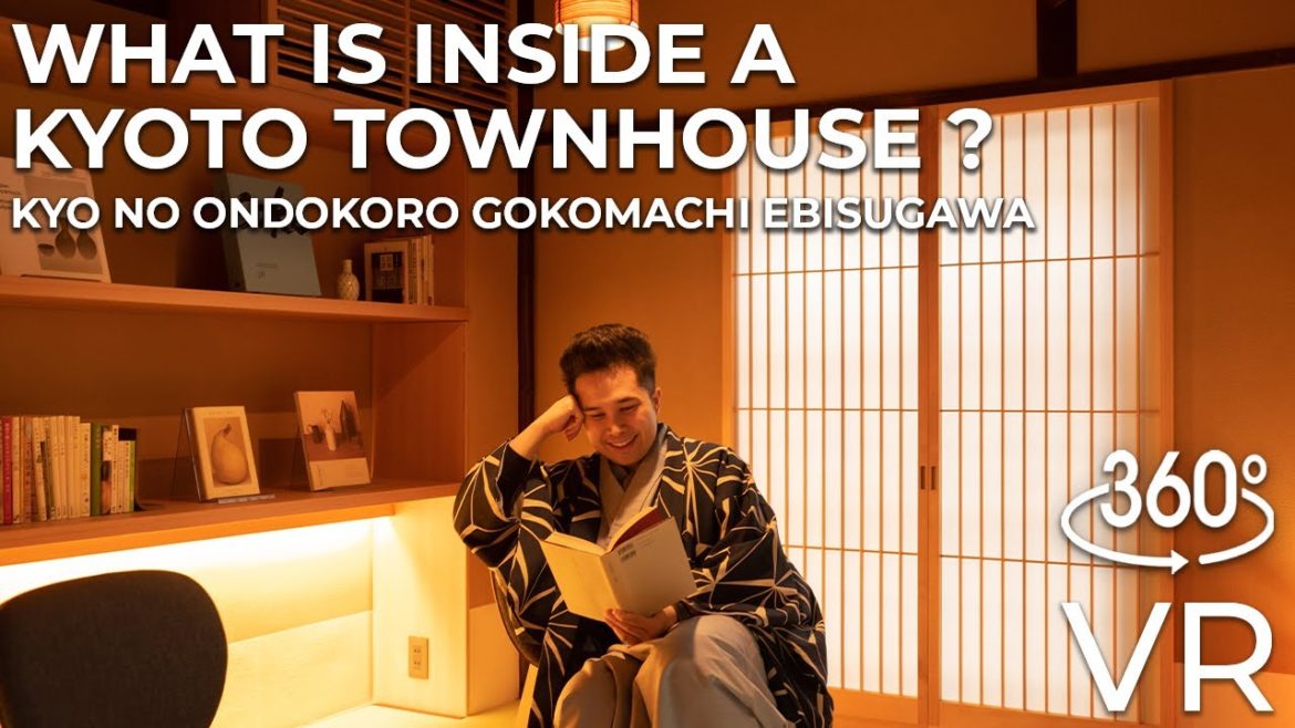 Hotels In Japan: Inside a Restored Kyoto Machiya | Kyo no Ondokoro Gokomachi Ebisugawa (4K 360° VR)