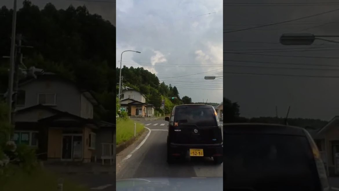 Driving in Japan Countryside of Sendai | Japan