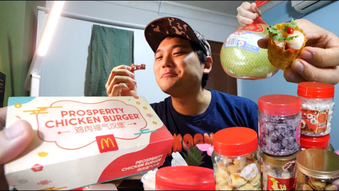 15 CHINESE NEW YEAR FOOD in 24 hours...🇸🇬
