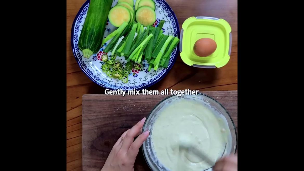 Korean street food pancake - perfect for a rainy day | Pa-Jeon #shorts