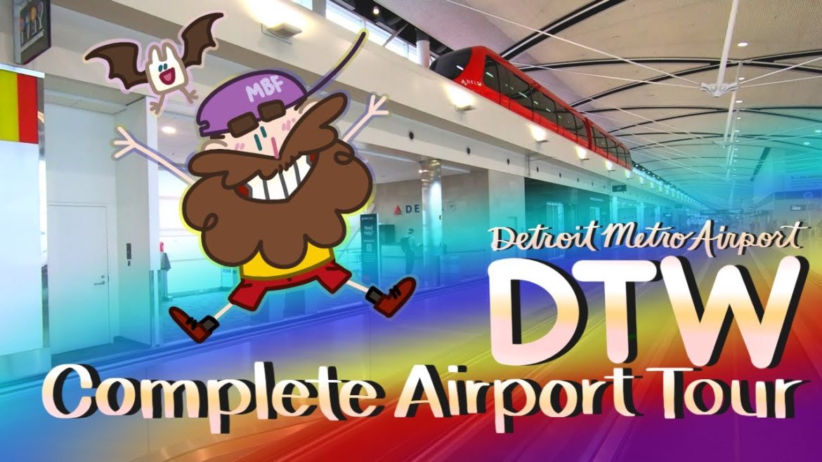 Getting Around Detroit Metro Airport (DTW) – Complete Airport Tour Getting Around Detroit Metro Airport (DTW) - Complete Airport Tour