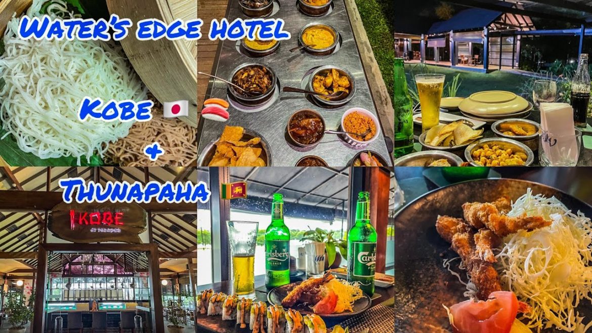 The Most Affordable Japanese Restaurant in Colombo | Kobe Water’s Edge Sri Lanka 🇱🇰