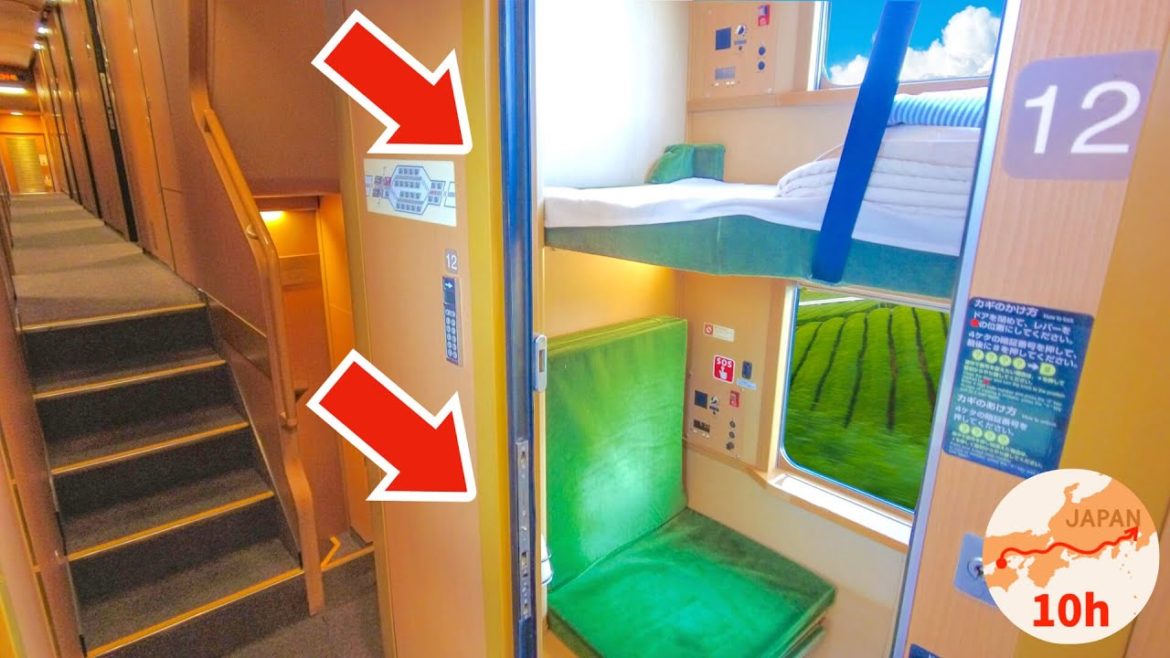 Private Room on Japan’s Sleeper Train 😴 Transforming from Bunk Bed to Seat 🛏💺 寝台特急サンライズ瀬戸 シングルツイン Private Room on Japan’s Sleeper Train 😴 Transforming from Bunk Bed to Seat 🛏💺 寝台特急サンライズ瀬戸 シングルツイン