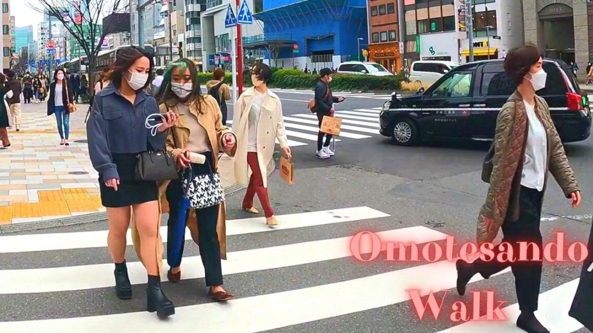 Walk with me. Omotesando Tokyo in Japan walking tour.【4K】3.2022 Walk with me. Omotesando Tokyo in Japan walking tour.【4K】3.2022