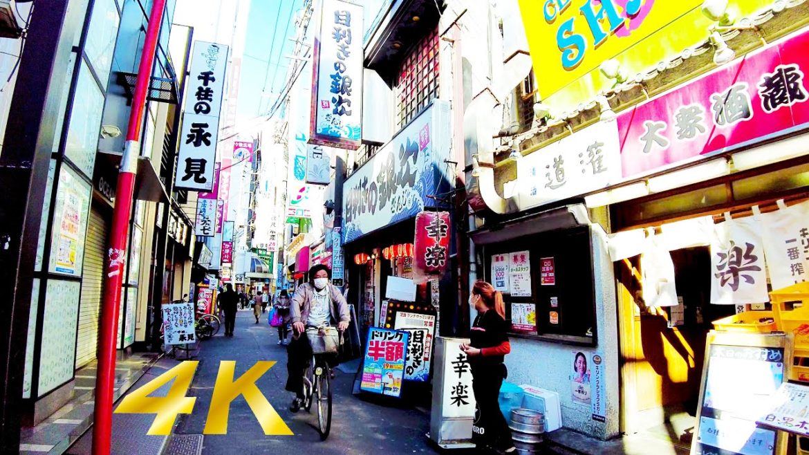 [Kitasenju walk in Tokyo] Retro downtown tour (4K ASMR non-stop 1 hour 07 minutes)