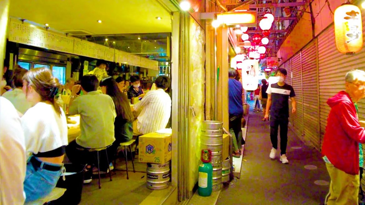 [Kichijoji evening walk in Tokyo] Energetic night ♪ (4K ASMR non-stop 35 minutes)