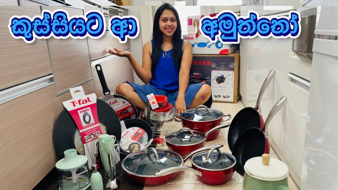 KITCHEN ORGANIZATION Pots Pans Lids & Grocery Items | Cooking Cleaning | කුස්සිය පිලිවෙලකට තියාගමු