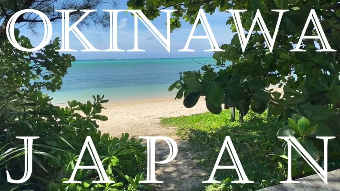 Chill on the beach in OKINAWA, JAPAN... caves, blue green water, summer vacation