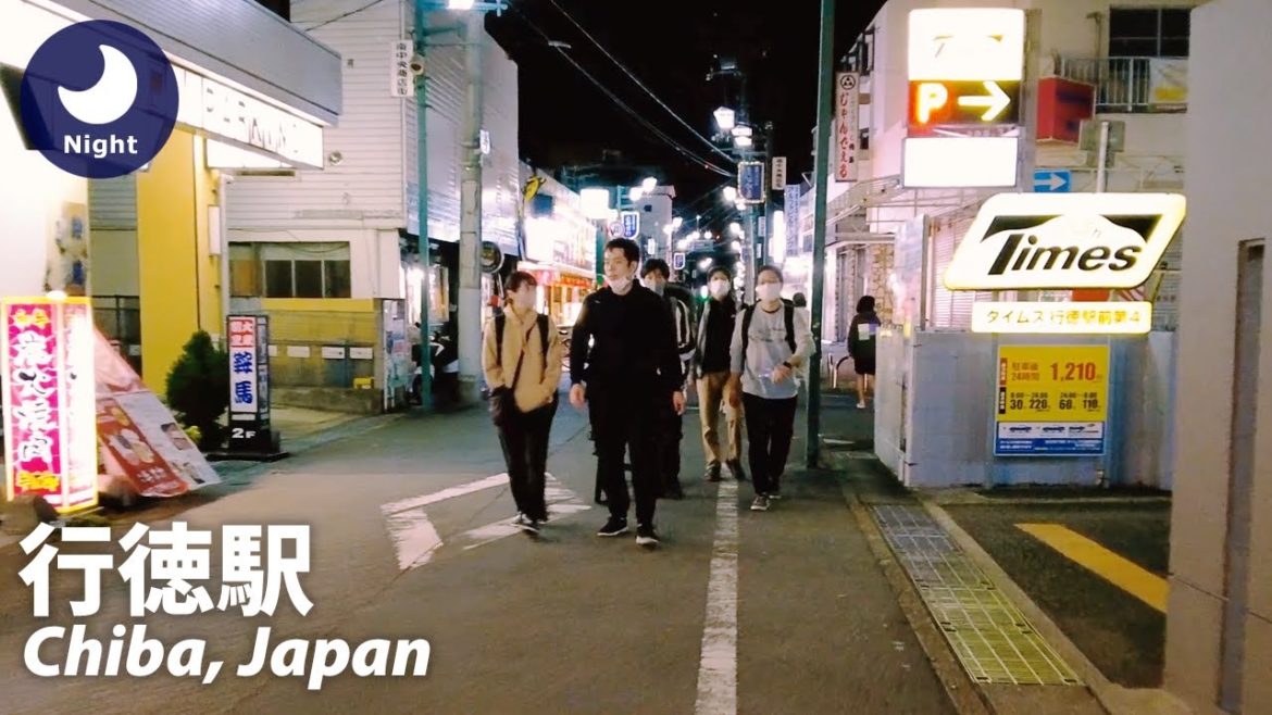 ⁴ᴷ Chiba: Gyotoku Station (行徳駅) - Japan Walking Tour (November 10, 2021)