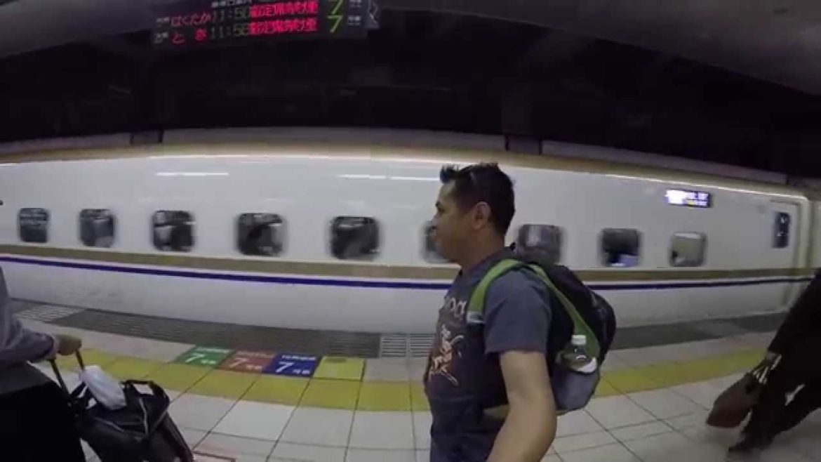 GoPro - Riding a Japan Shinkansen (Bullet Train)