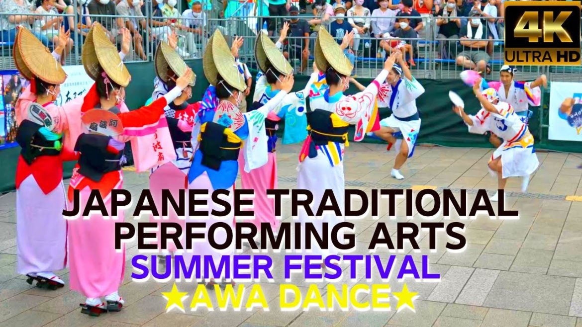 4K★Awa Odori★ Japanese summer festival 4K★Awa Odori★ Japanese summer festival