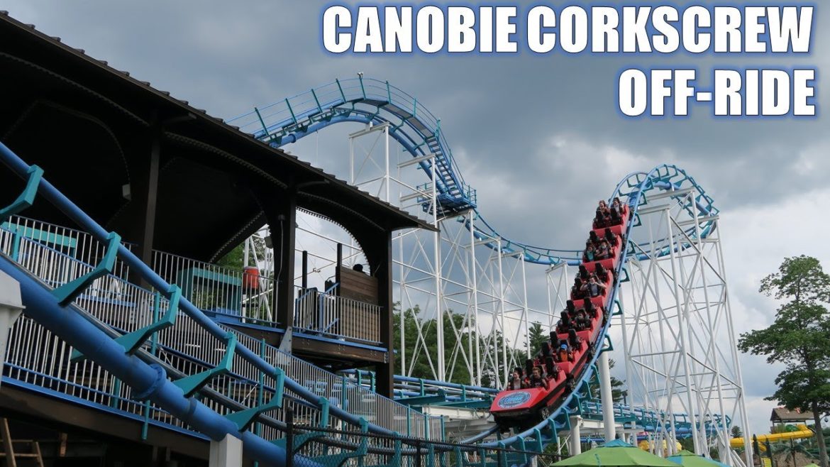 Canobie Corkscrew Off-Ride Footage, Canobie Lake Park Arrow Looper | Non-Copyright