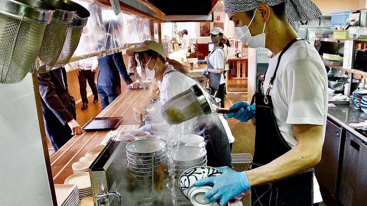 うどん大国の底力！コスパ最強の博多うどんの人気店｜福岡 グルメ うどん｜Japanese noodle udon soba｜asmr