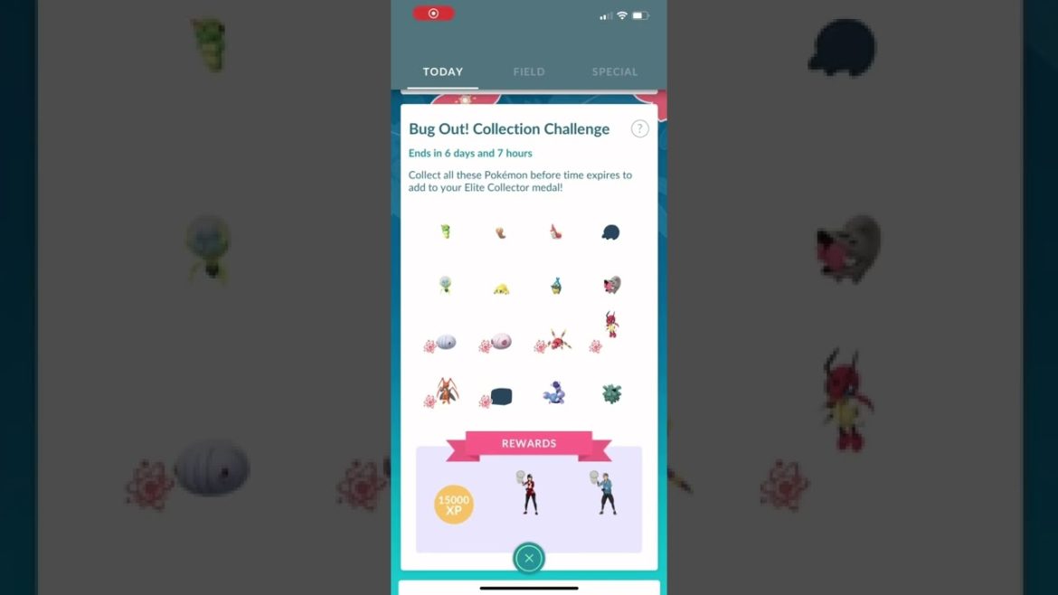 Bug Out! Collection Challenge!