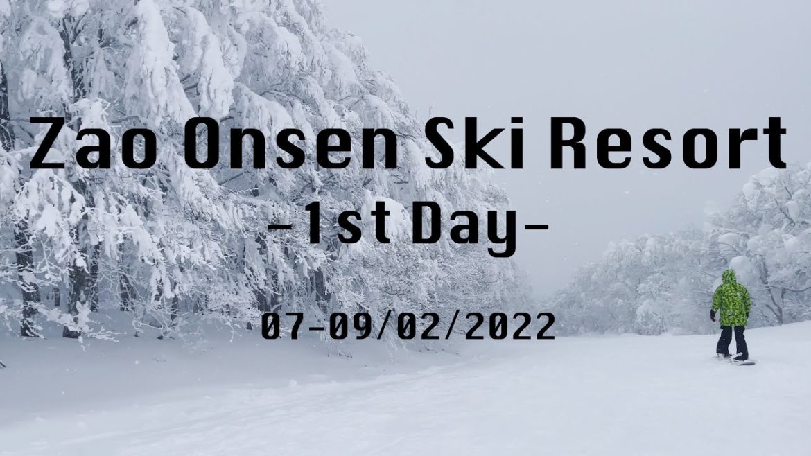 Zao Onsen Ski Resort -1st Day- : Zao Snow Tour Pt.1