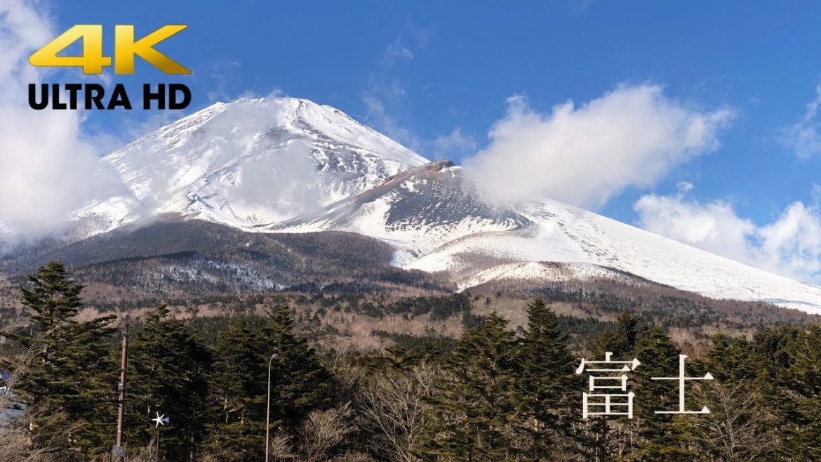 [4K Ultra-HD] Dashboard Camera Trip Fuji -Mt. Fuji round trip, JAPAN-