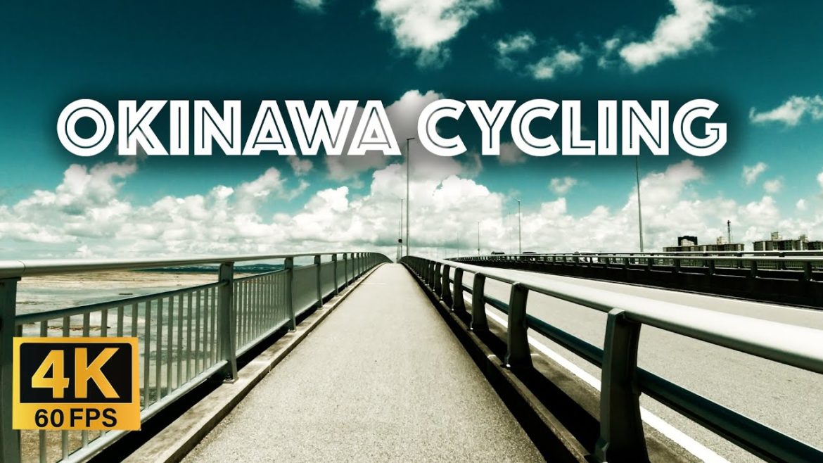 4K 60FPS Okinawa Cycling Sunny Day
