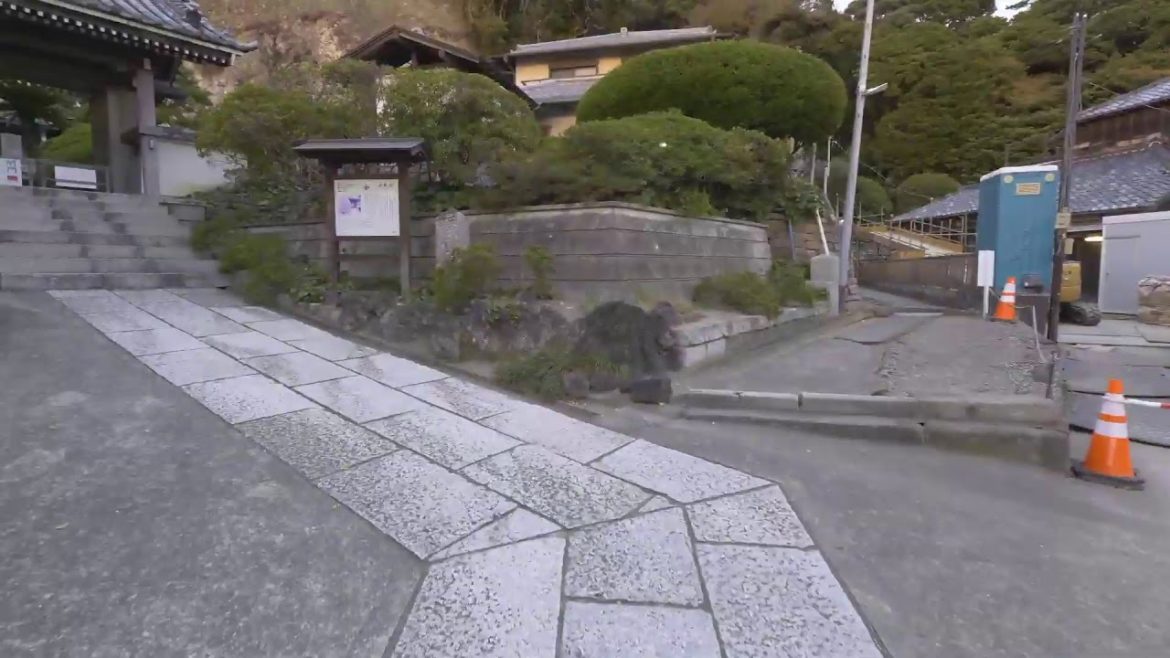 【Live】Walking in Kamakura at a nice day.