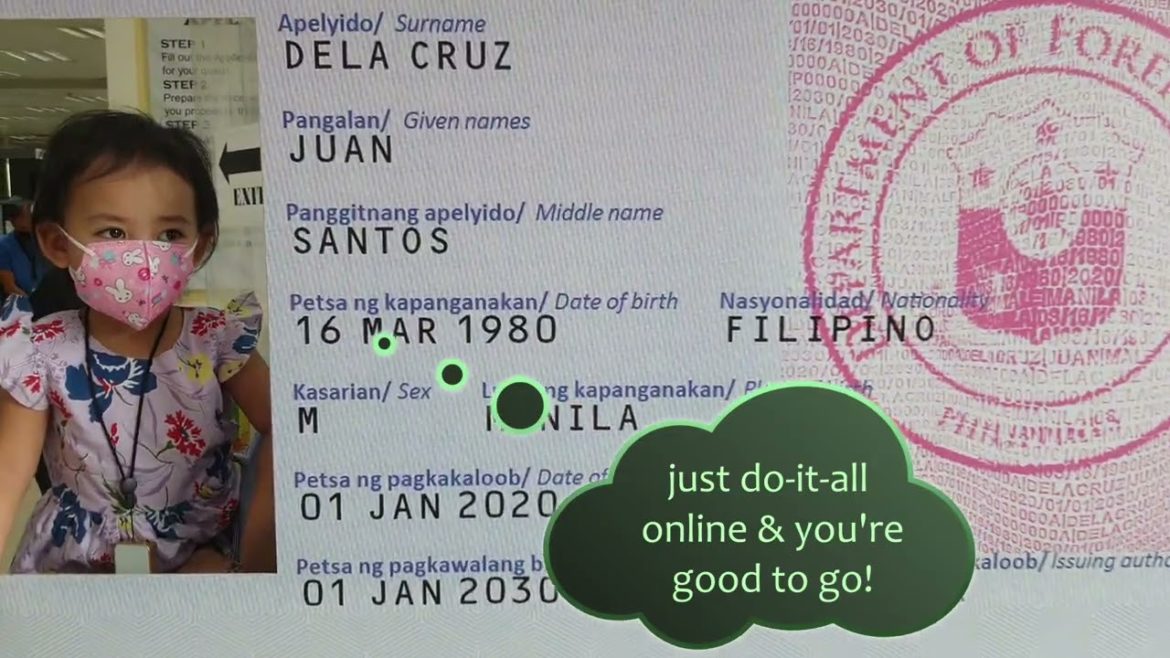 Bianca Gets a Passport at DFA-Aseana!